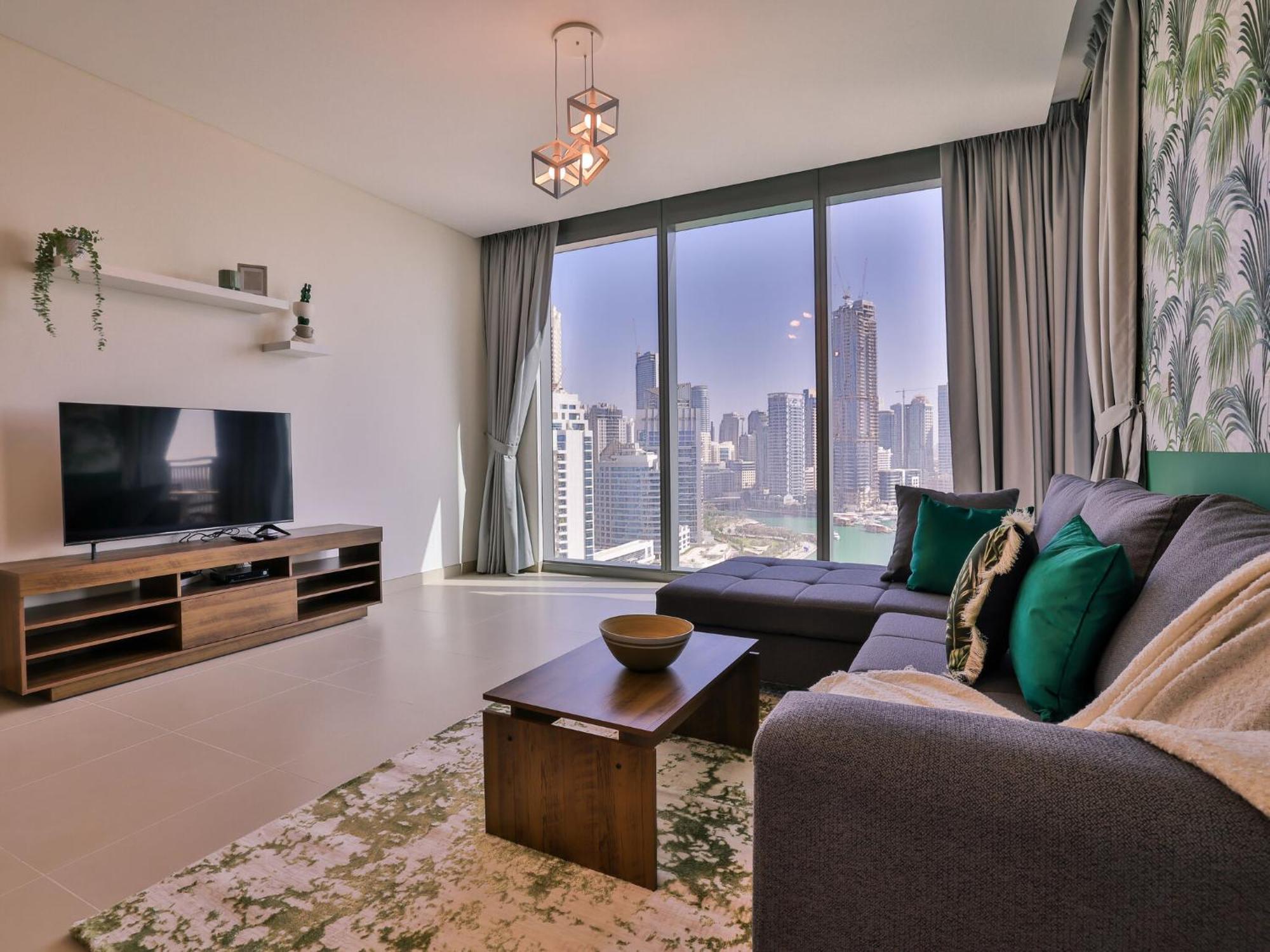 Luxurious Apartments Dubai Marina Views Pool Gym By Sojo Stay المظهر الخارجي الصورة